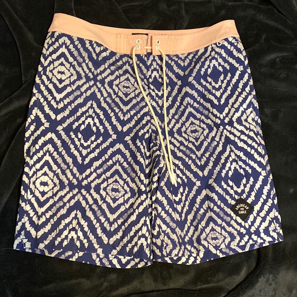 American Eagle, M, Multi color Swim Trunks
